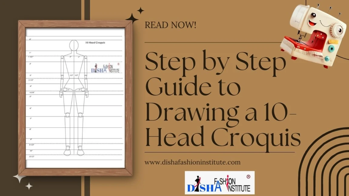 How to draw a 10 head croquis